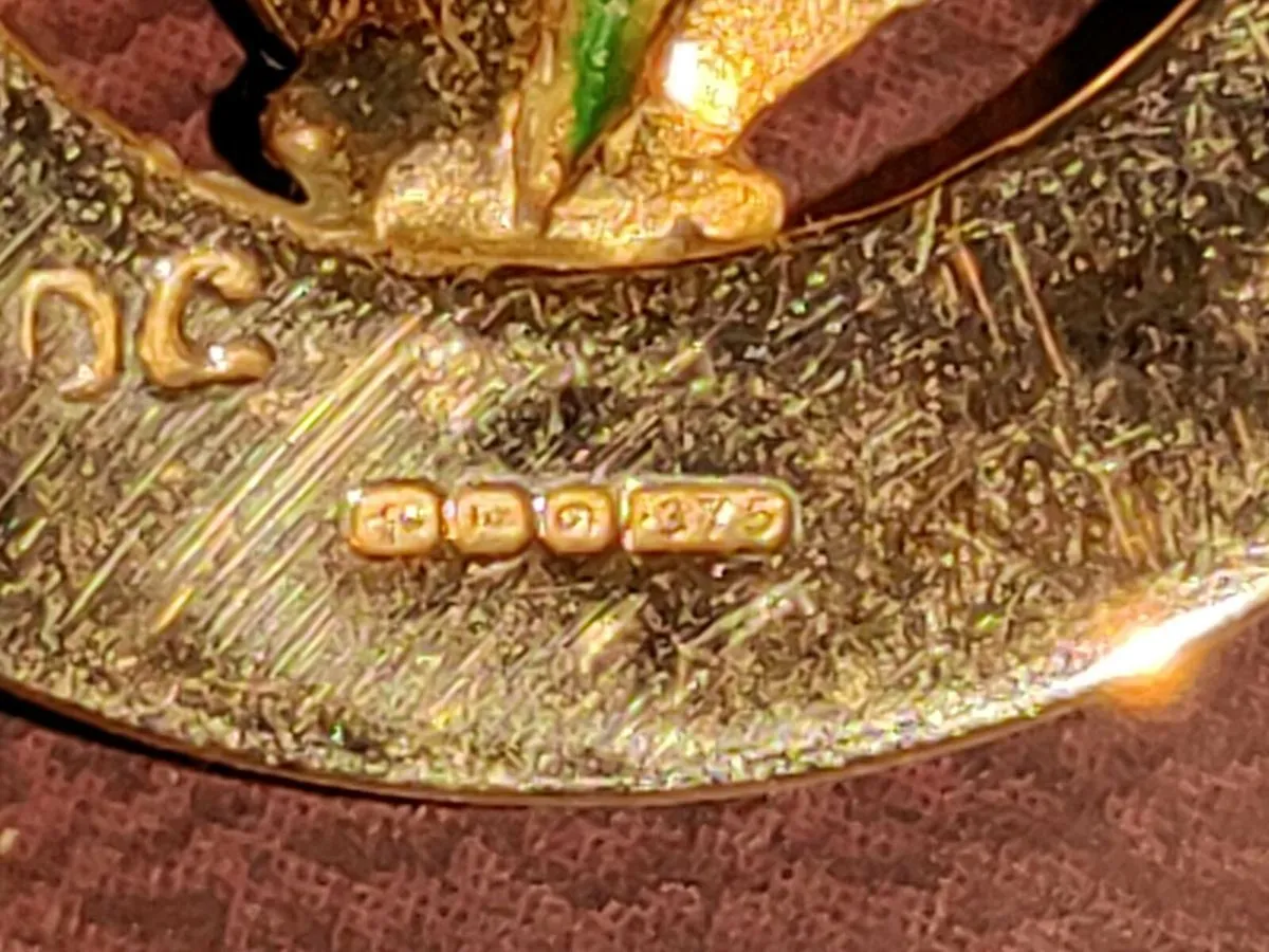 HAPPY ANNIVERSARY, 9CT SOLID Gold Pendant ! - Image 4