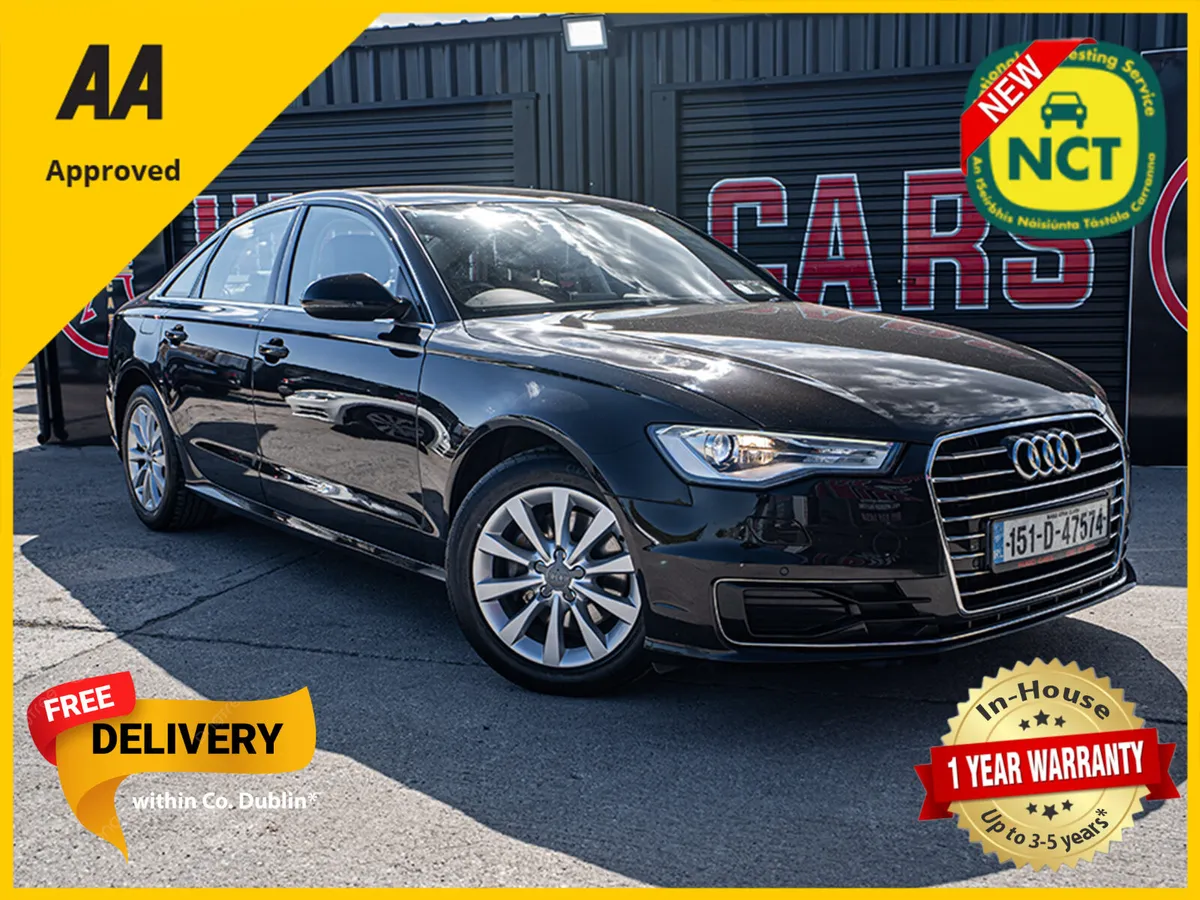 2015 Audi A6 2.0tdi ULTRA/New NCT/1yr warranty - Image 1