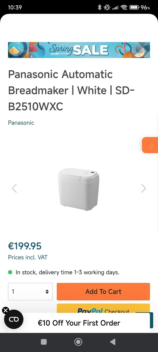 Panasonic bread maker - Image 4