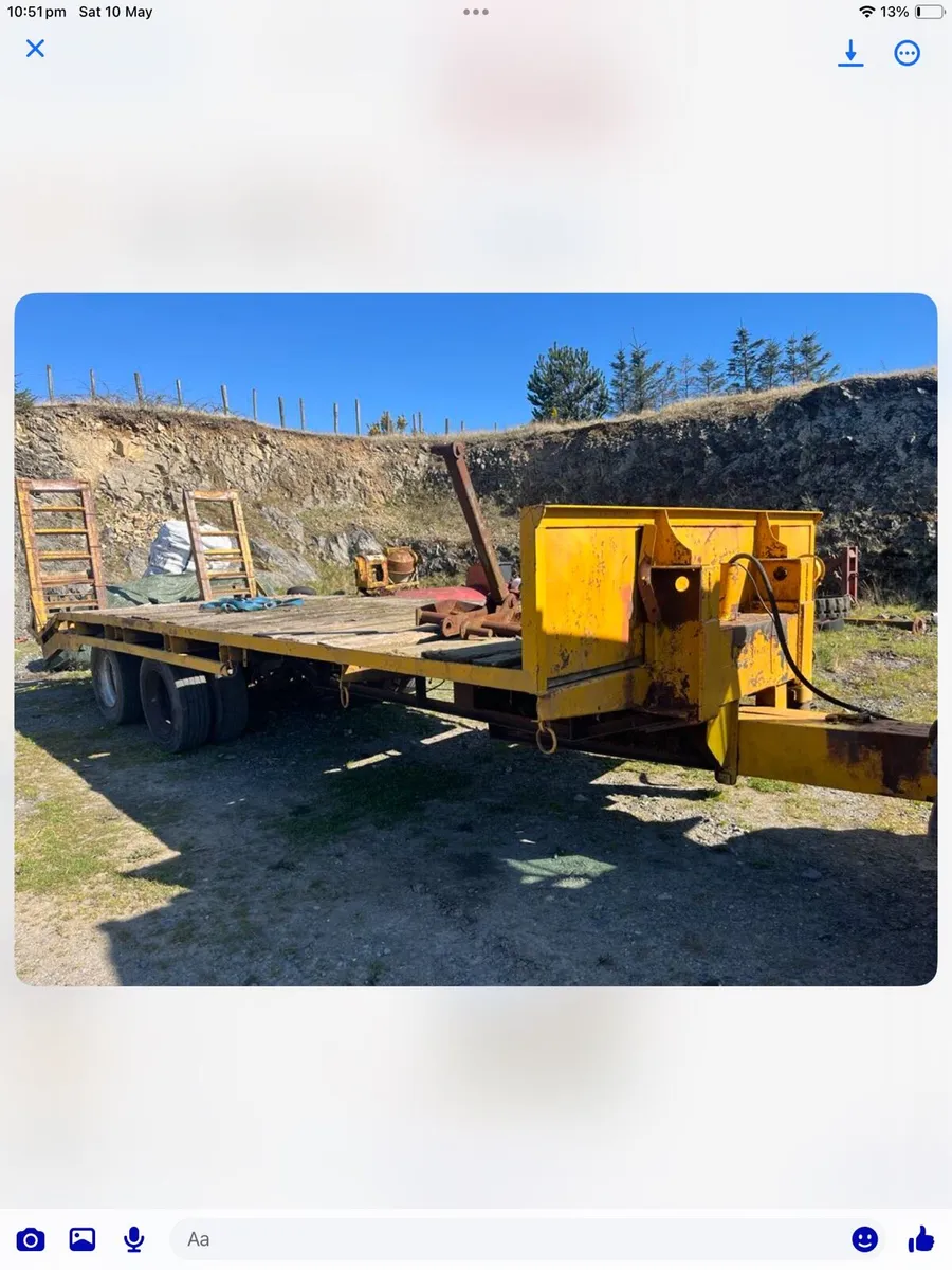 Low loader trailer - Image 1
