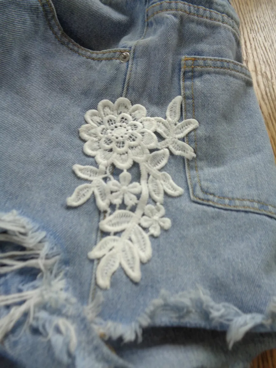 Ladies Denim Shorts for Sale - Image 2