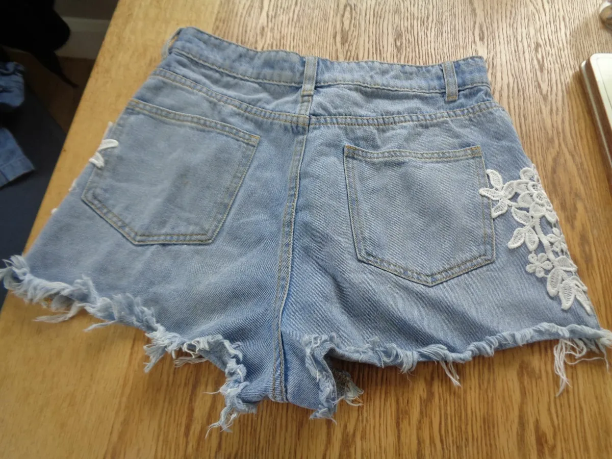 Ladies Denim Shorts for Sale - Image 4