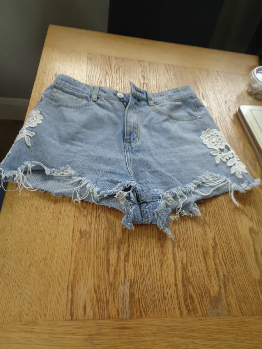 Ladies Denim Shorts for Sale - Image 1