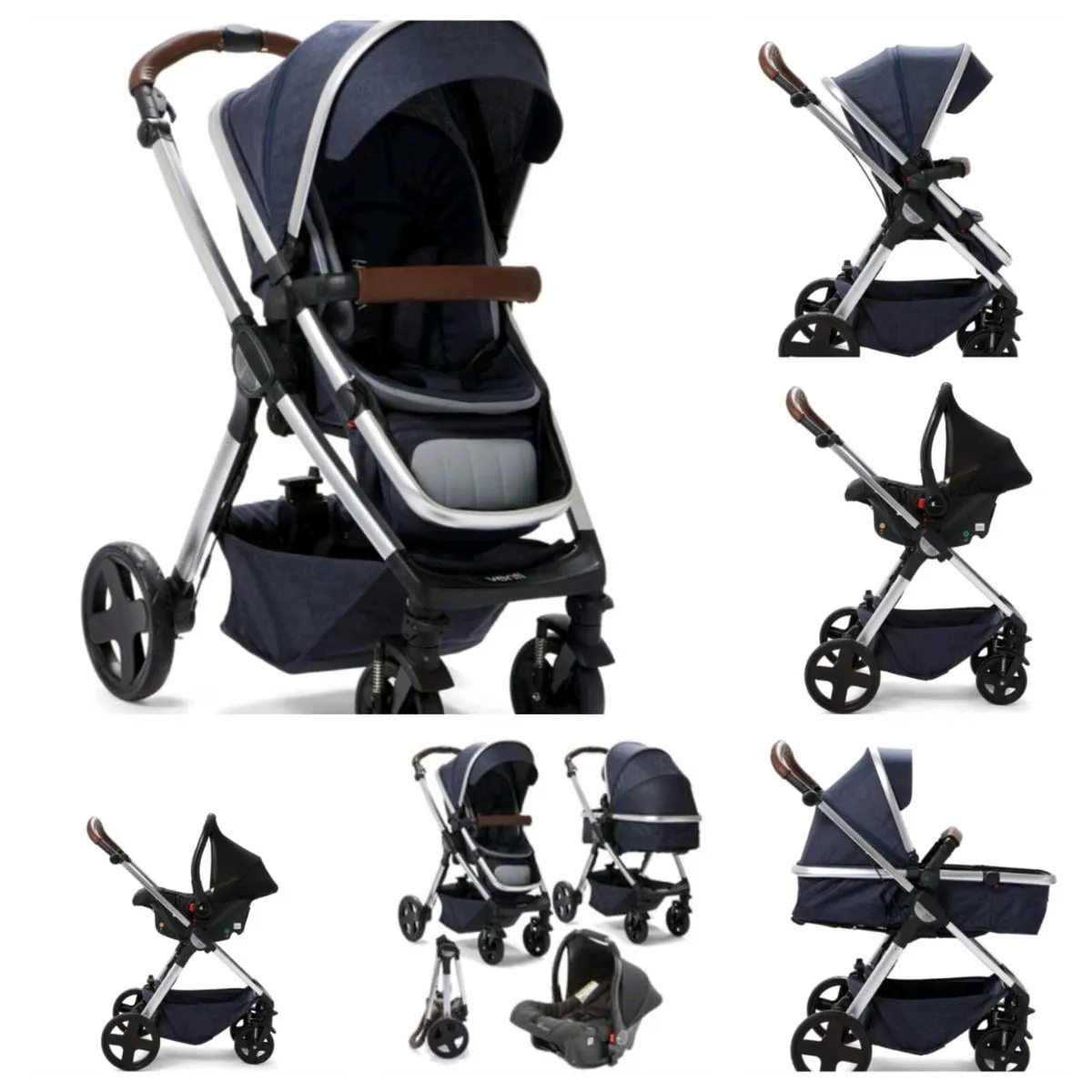 Baby elegance venti travel system with isofix base - Image 1