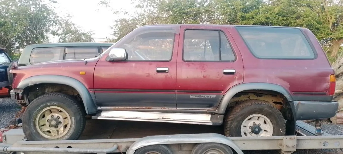 Toyota hilux Surf+ land cruiser patrs - Image 1