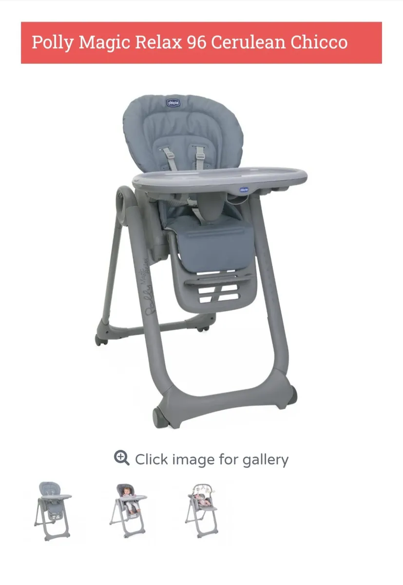 Chicco Polly high chair - Image 1
