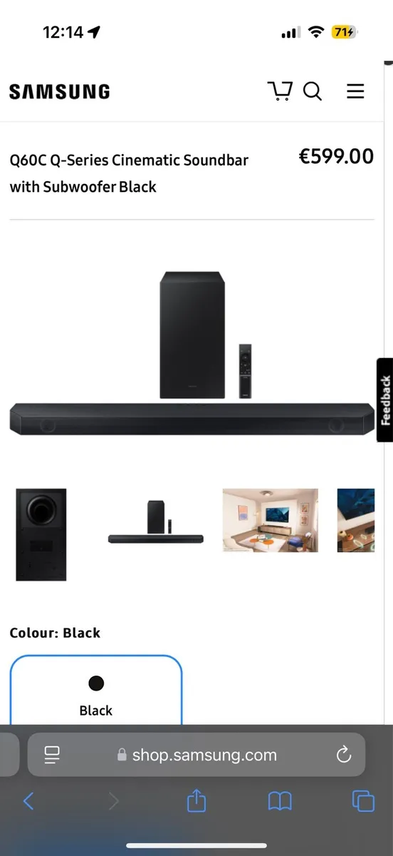 Samsung HW-Q60C Brand New - Image 4