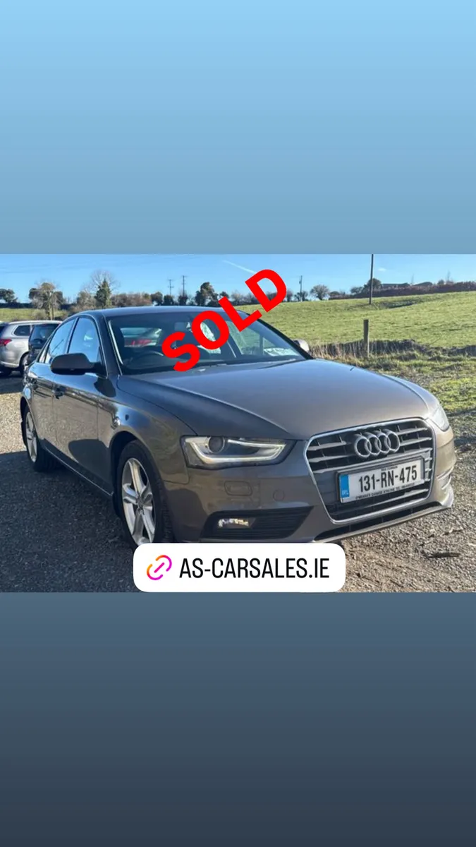 Audi A4 2013 TDI 2.0 Trade Sale - Image 1
