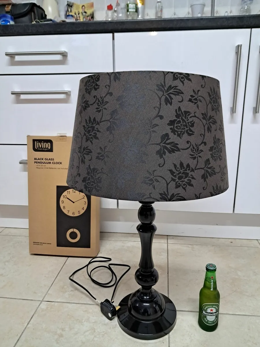 BEDSIDE LIGHT BIG OR FOR UNIT BLACK - Image 2