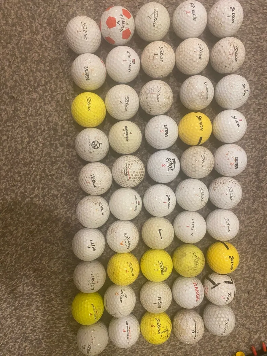 50 Golf Balls - Image 1