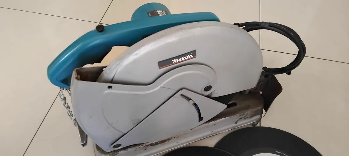 Makita 2414NB Steel Chop Saw 240v - Image 2