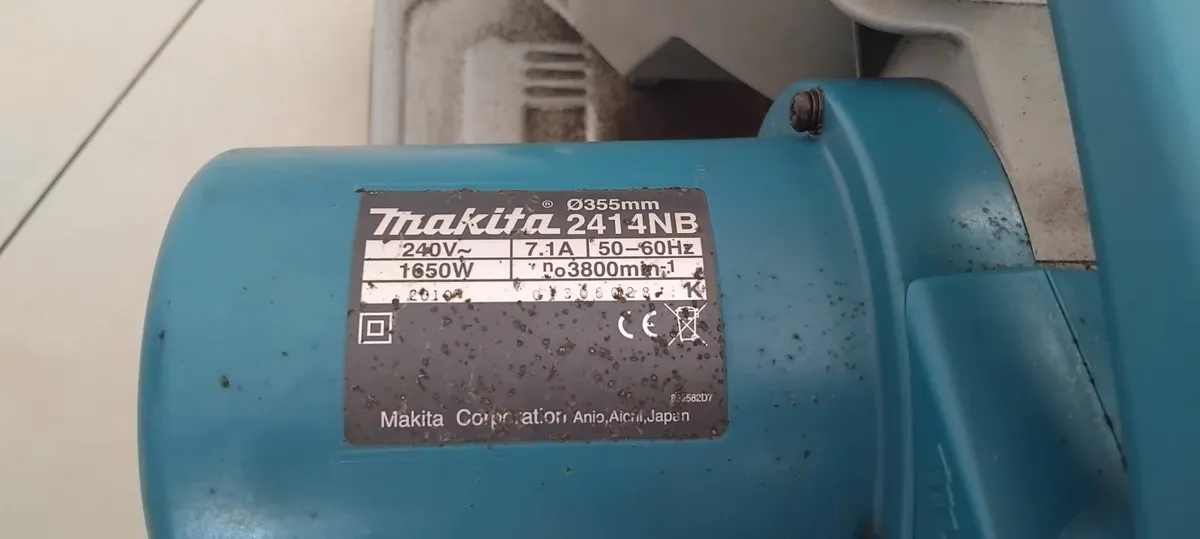 Makita 2414NB Steel Chop Saw 240v - Image 4