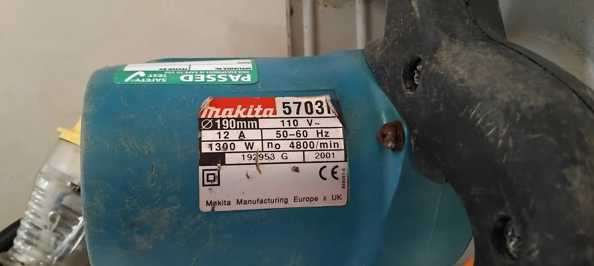 Makita 5703R 190mm Circular Saw 110v - Image 4