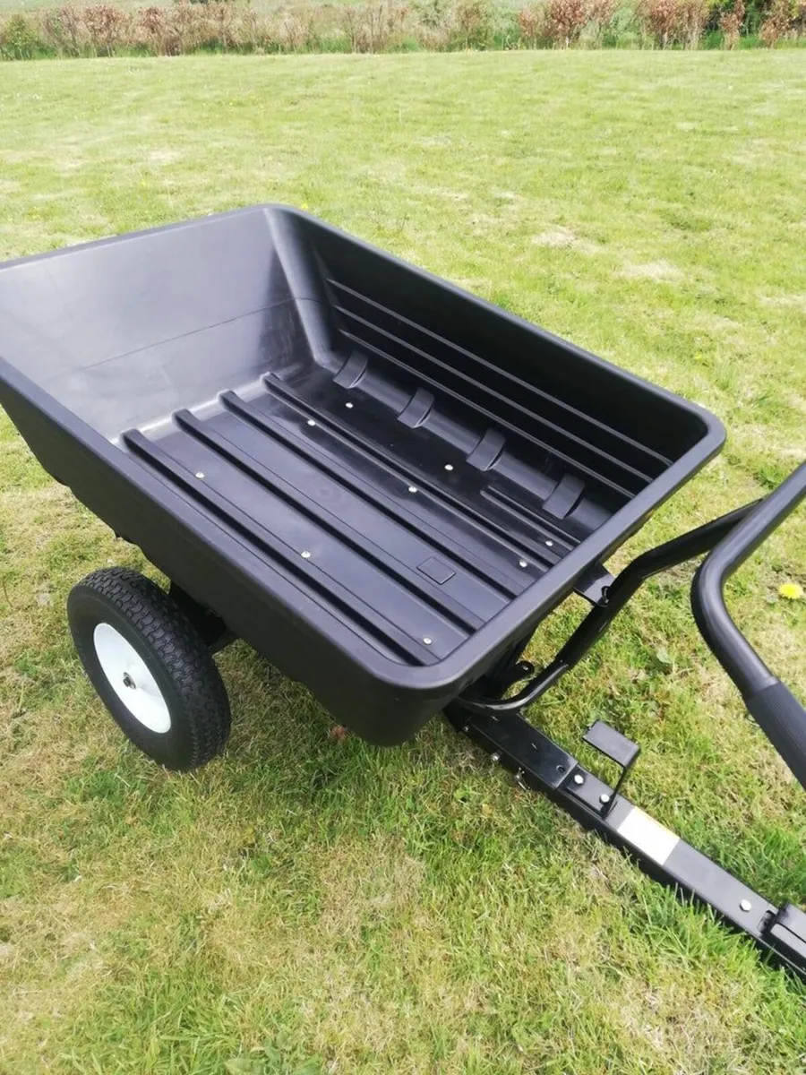 Quad / Lawnmower Wheelbarrow Trailer - Image 3