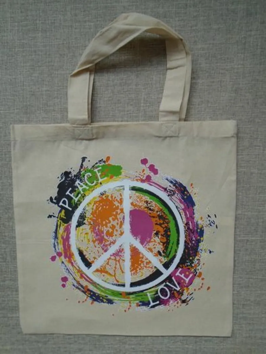 Small fabric tote bags,Bag,Shoppers,Gift bag - Image 1