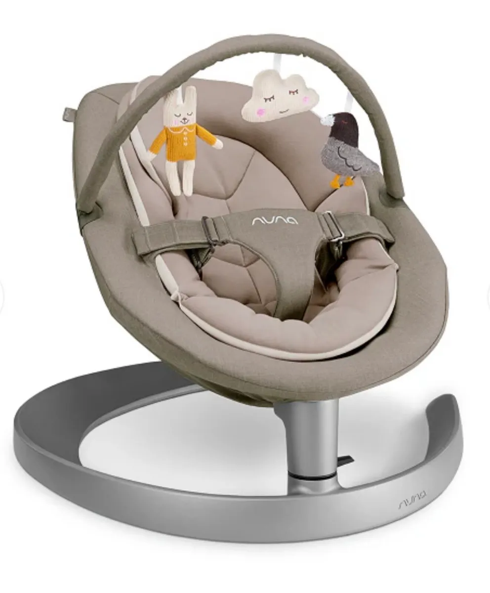 Nuna LEAF Grow Baby Lounger + Toy Bar - Image 1