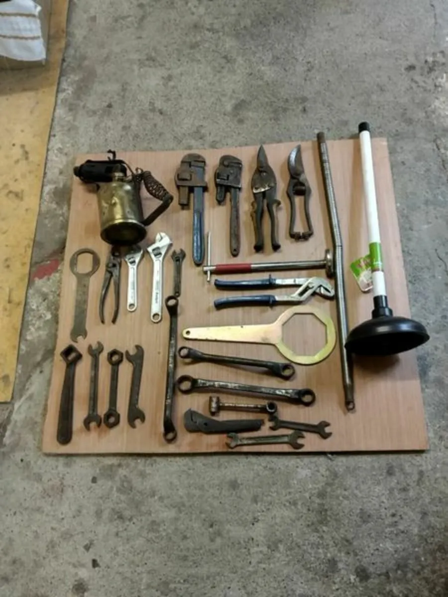 Vintage Plumber's tools Lot