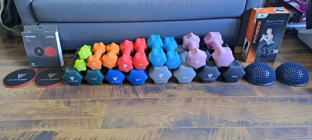 Dumbbell's 2kg - 10kg - Image 1