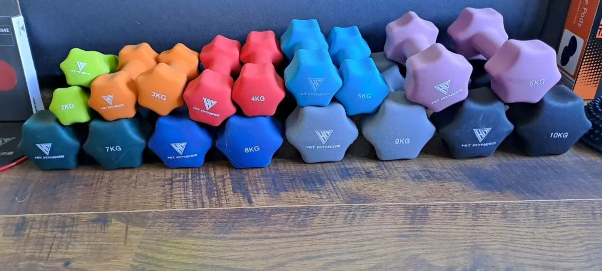 Dumbbell's 2kg - 10kg - Image 2