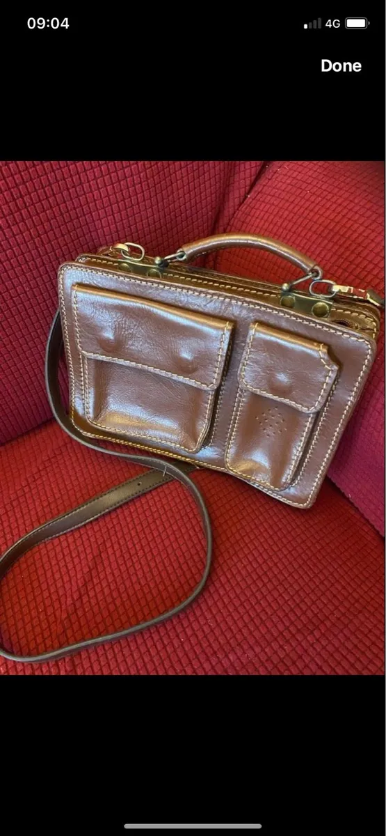 Leather Shoulder Bag - Image 1