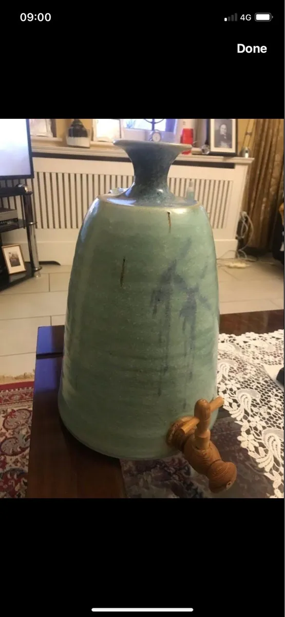 Rare Vintage Large Louis Mulcahy Cider Jar - Image 1