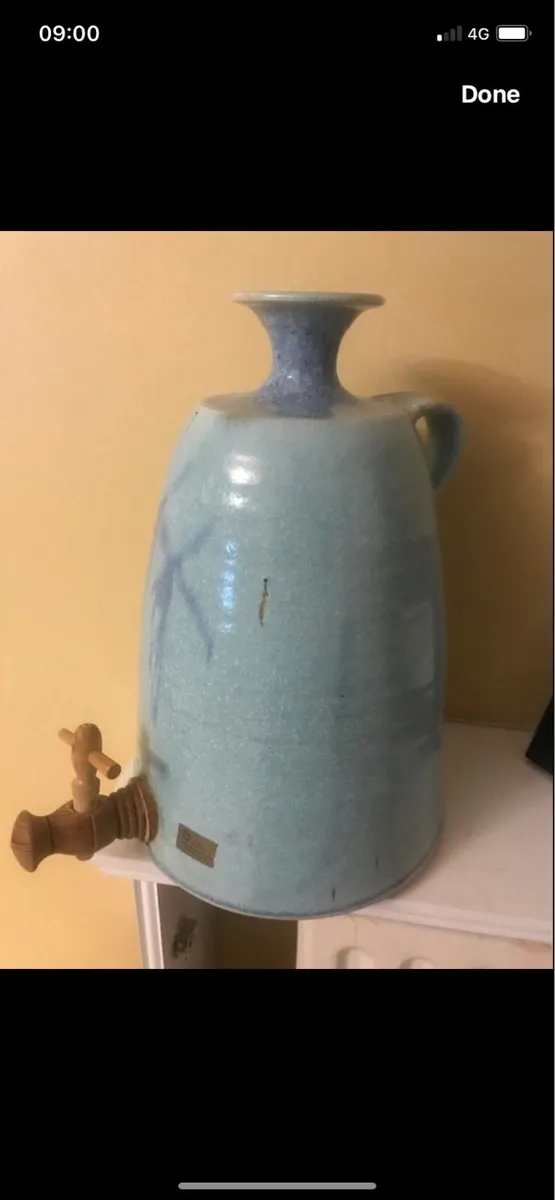 Rare Vintage Large Louis Mulcahy Cider Jar - Image 2