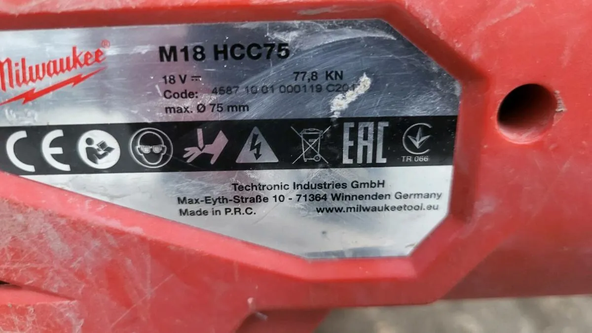 Milwaukee m18 - Image 2