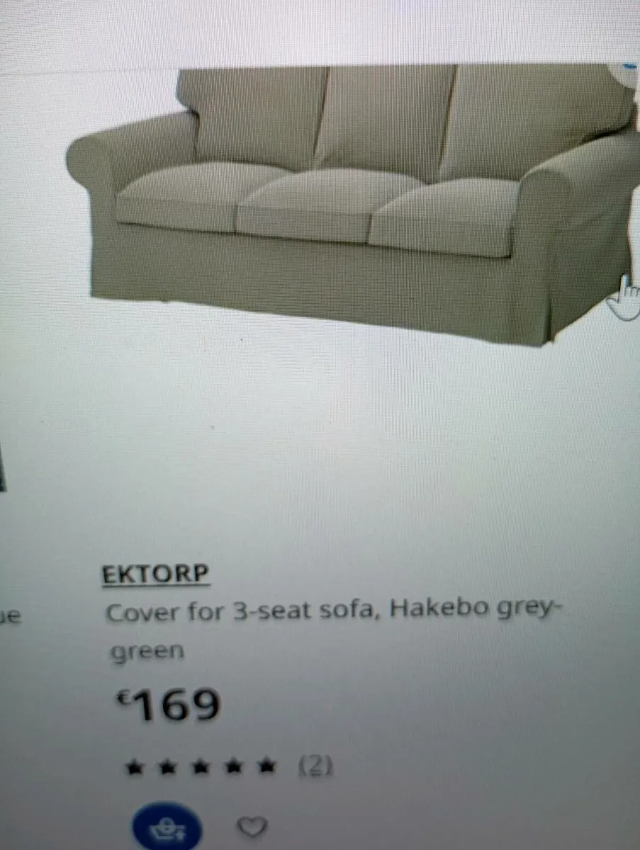 IKEA cover for 3 seater couch - Image 1