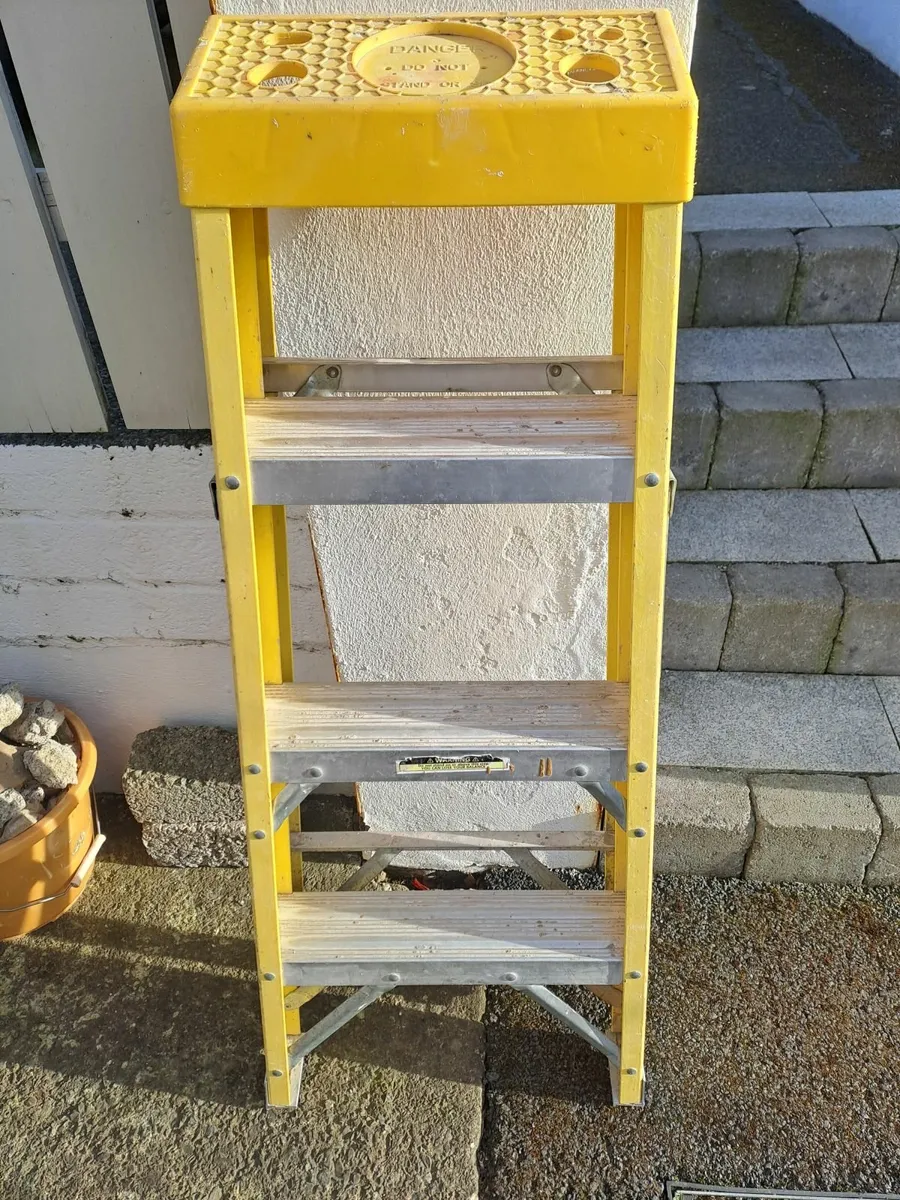 Fibreglass ladder
