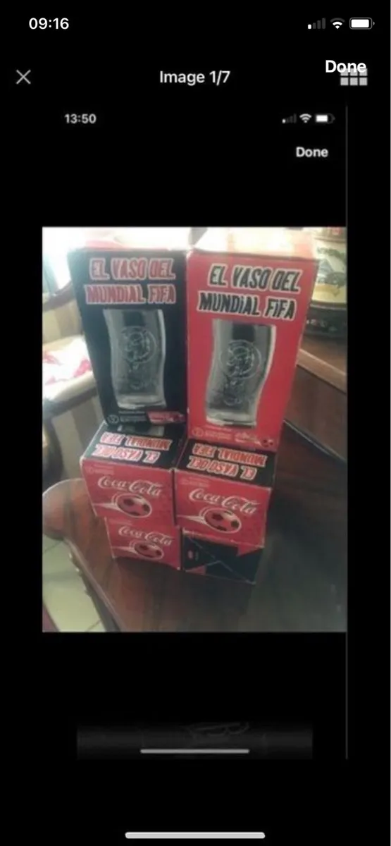 World Cup 2002 Coca Cola Boxed Glasses - Image 2