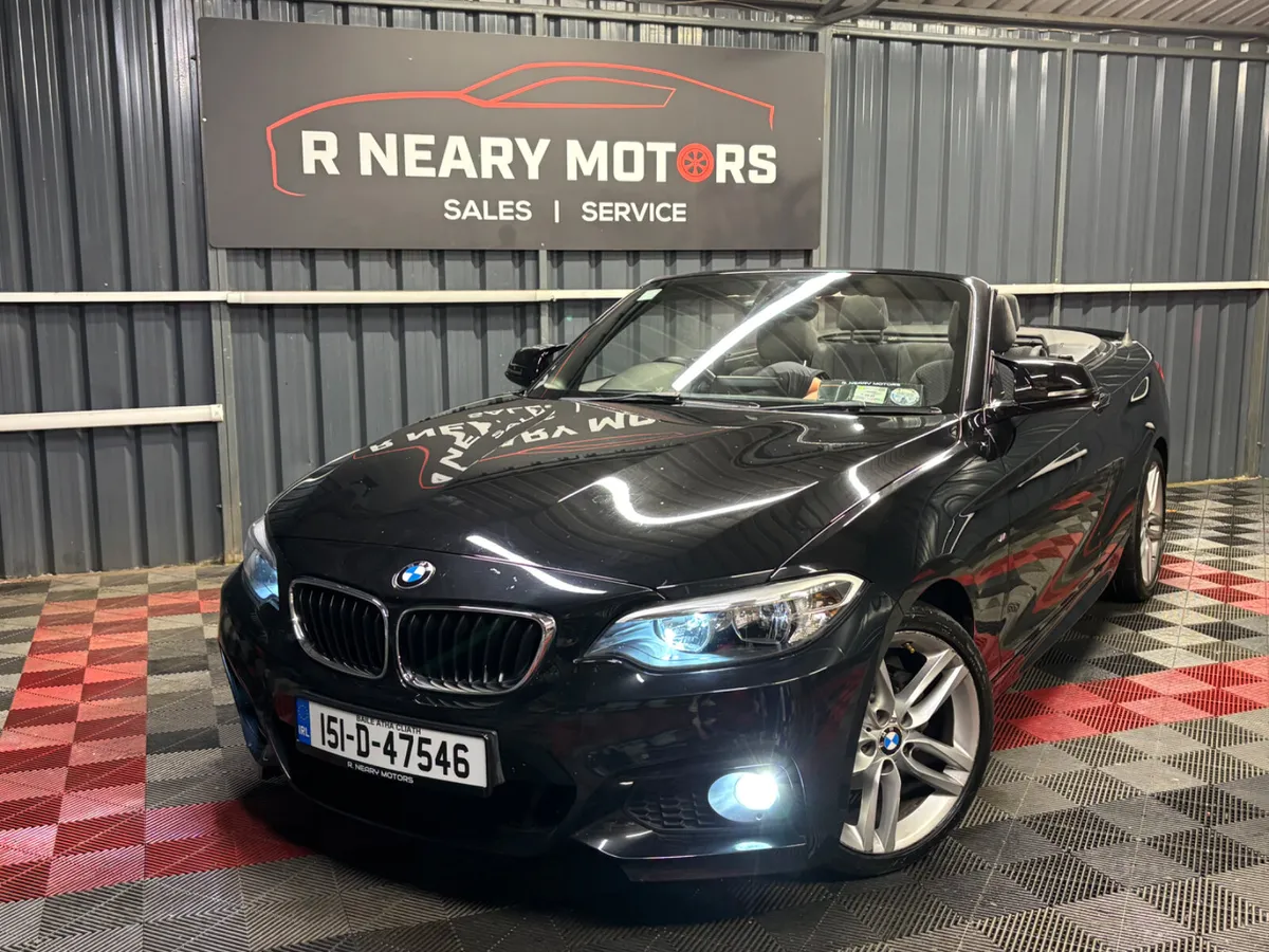 2015 BMW 2-Series 218i M Sport Convertible Manual - Image 1