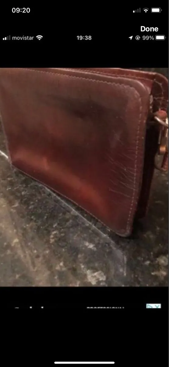 Leather Wrist Bag - Image 4