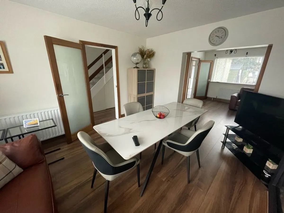 Beautiful walnut extra long / wide laminate flooring - Image 1