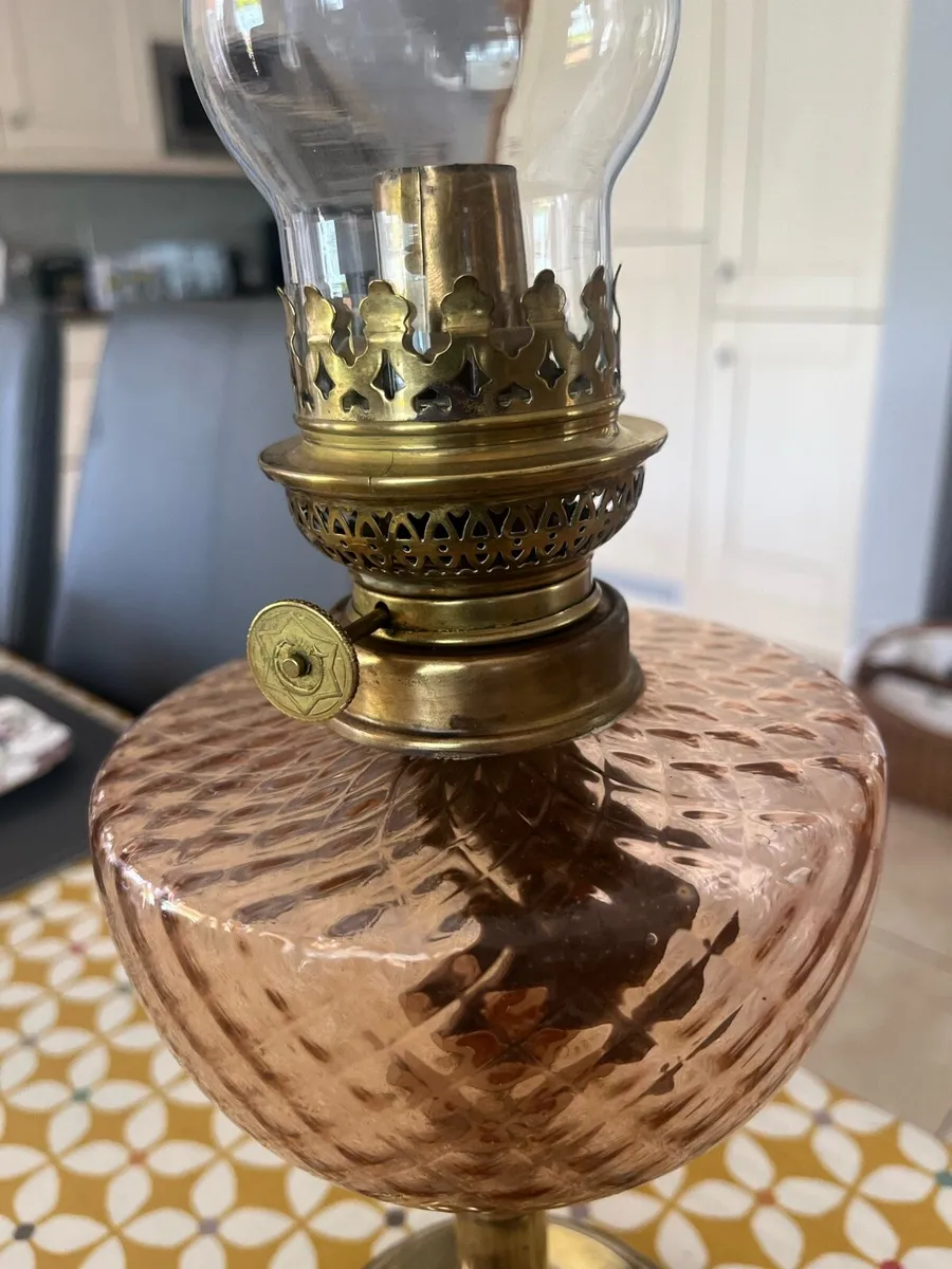 Vintage Oil Lamp - Image 3