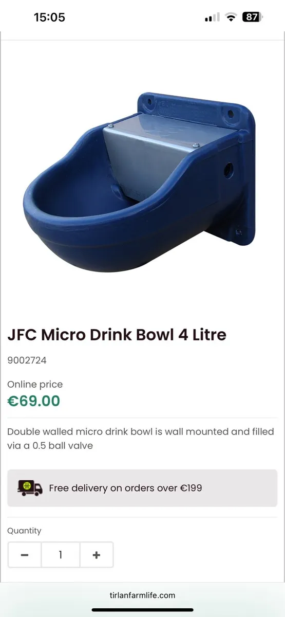 JFC micro drink bowl - 4l - Image 2
