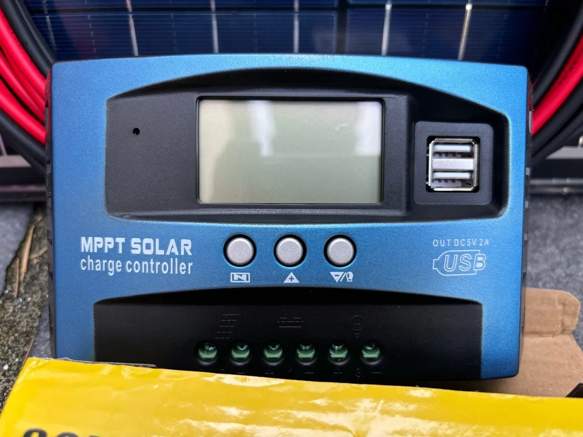 220W 12/24V Solar Panel Kit for Camper Boat shed - Image 3
