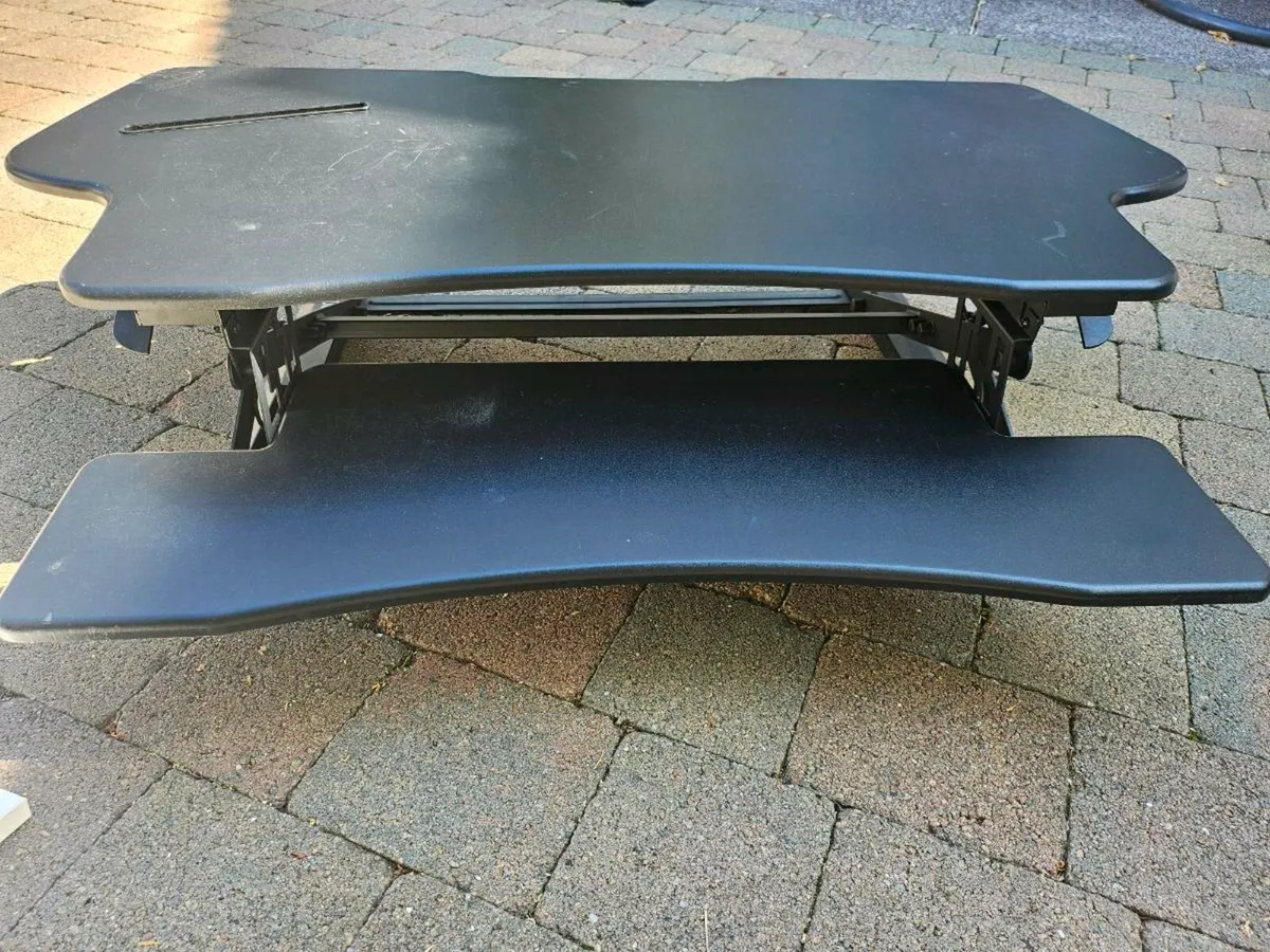 Stand up desk -free to collect in Crosshaven - Image 1