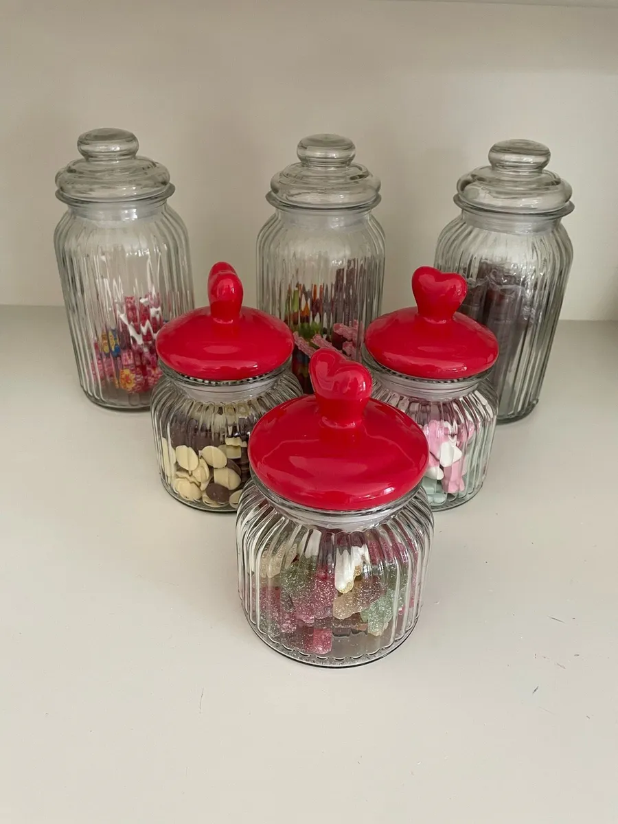Sweet Jars / Candy Jars - Glass Jars - Image 1
