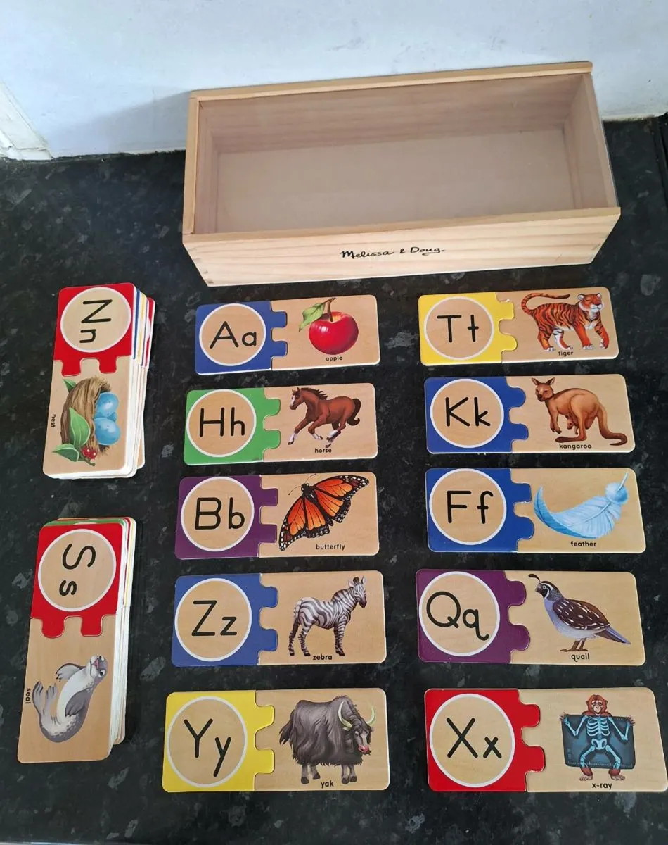 Melissa and Doug alphabet puzzle - Image 1