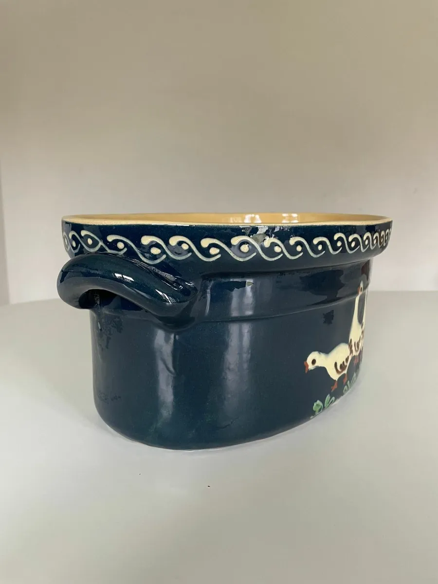 Vintage French Ceramic Oven Dish - Image 3