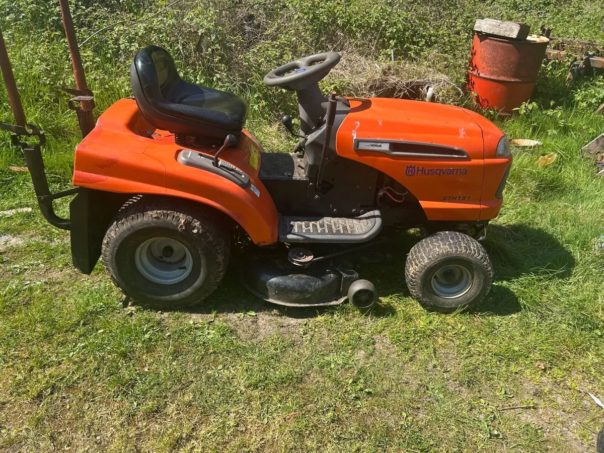 Husqvarna ride on mower €1250 with warranty - Image 1