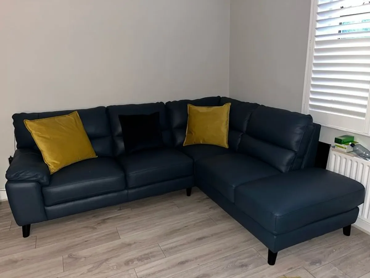 Sofa - Full leather corner sofa - Image 3