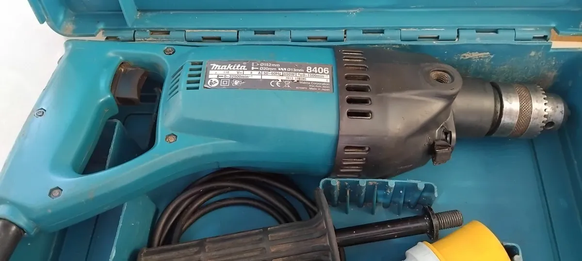 Makita 8406 Diamond Drill 110v "Serviced" - Image 4