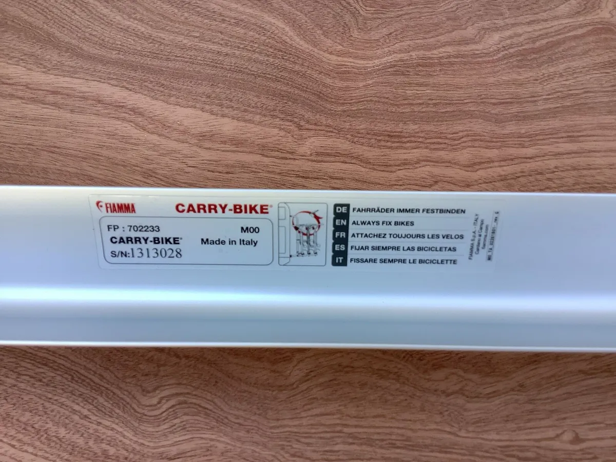 Fiamma bike carrier - Image 4
