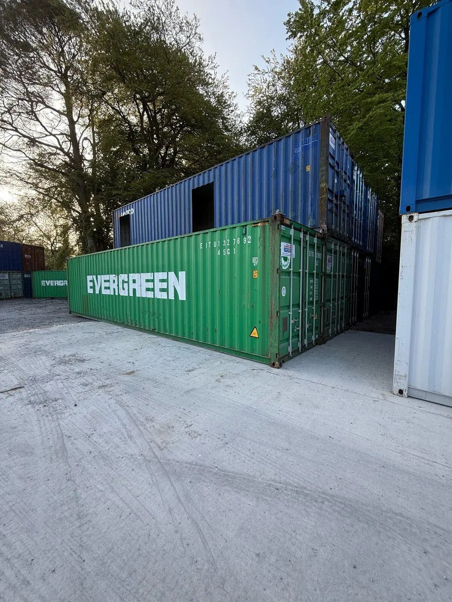 20ft & 40ft storage containers - Image 1