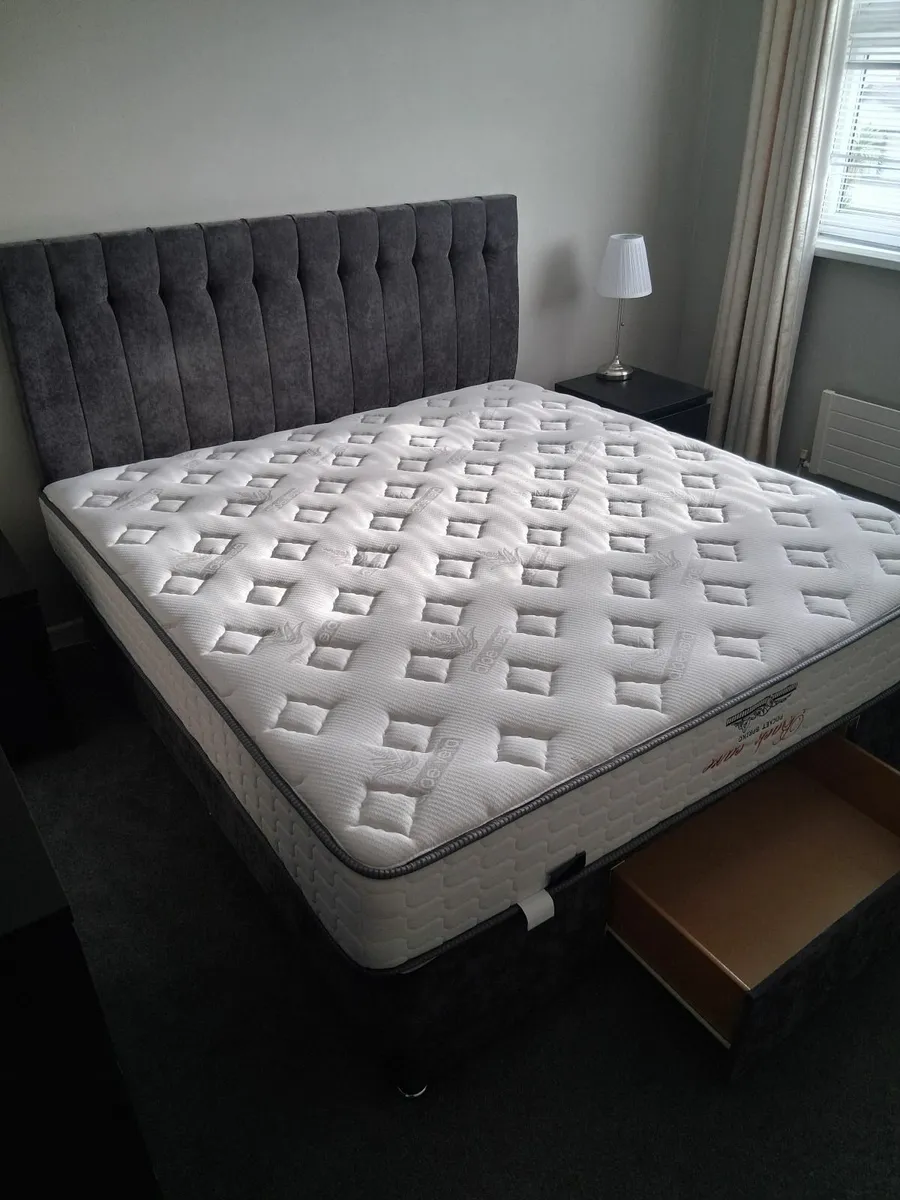 Super King Size Bed & Mattress - Image 4