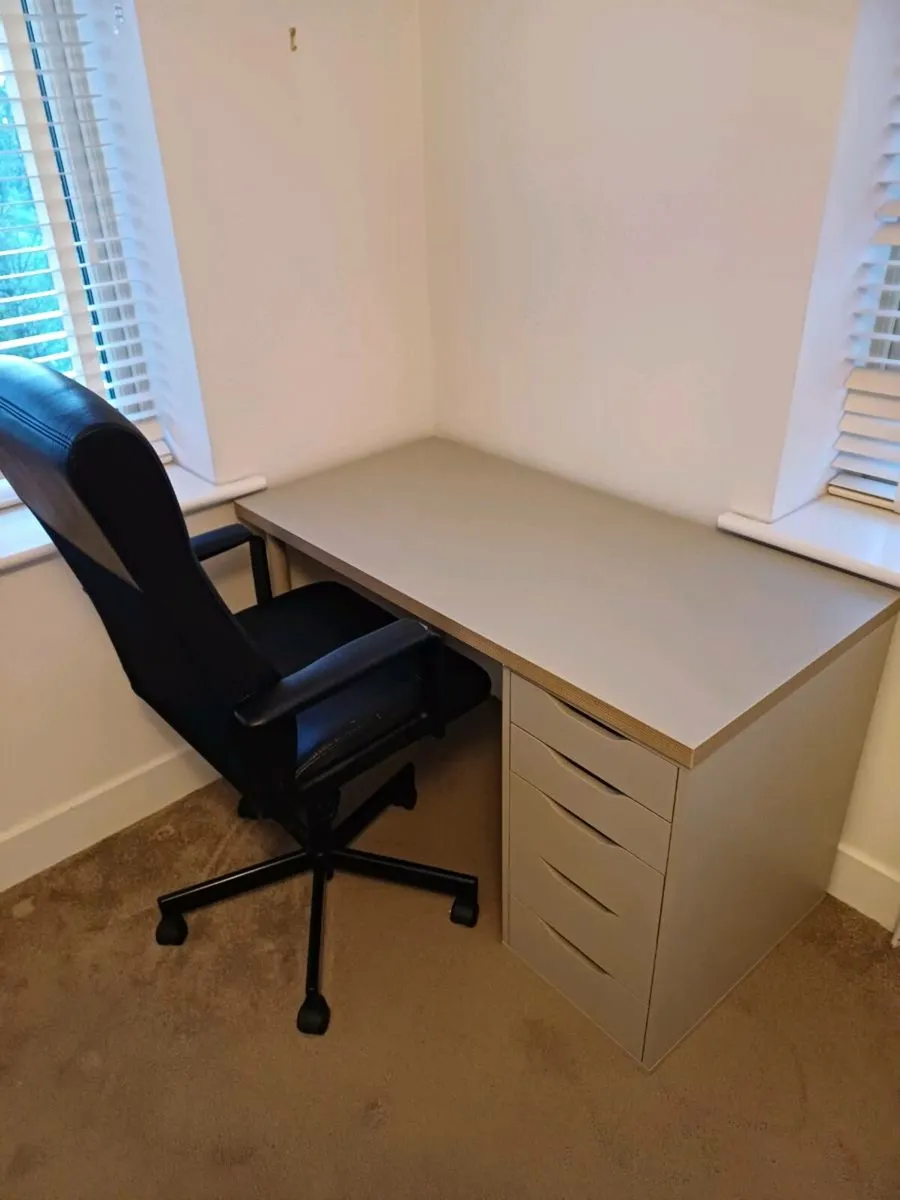 Standing Desk and Chair - Image 1