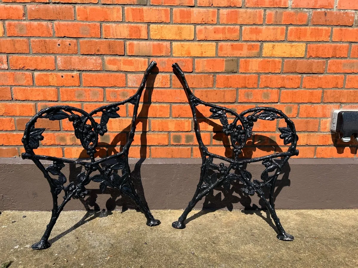 Antique Bench Ends