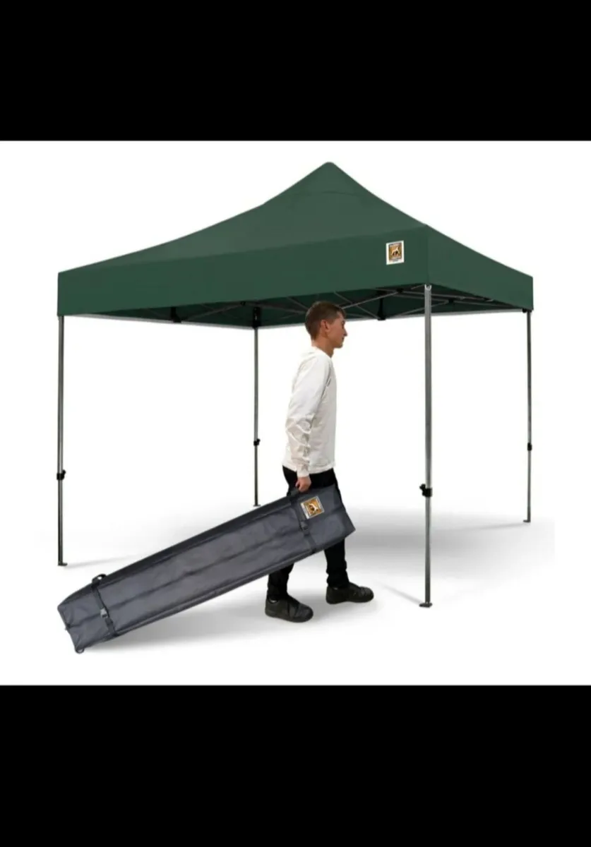 Gorilla Gazebo 3m x 3m Pop-Up Gazebo -  Green - Image 2