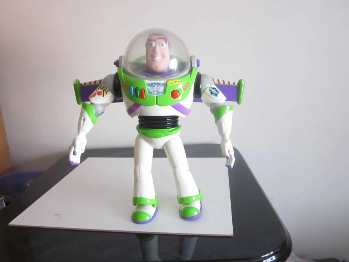 Original Buzz Lightyear Talking 12” Toy - Image 3